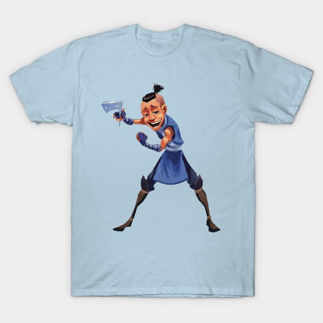 Sokka T-Shirt by JoshNelsonArt